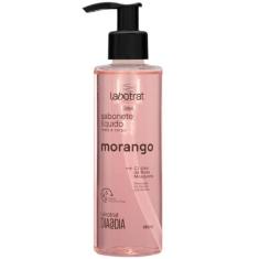 Sabonete Líquido Rosto e Corpo Morango 190ml - Labotrat