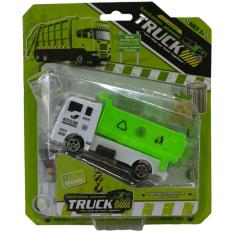 Caminhão Caçamba à Fricção 11 cm N244125-0 Verde - Quanhe