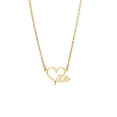 Colar Rommanel Banhado Ouro Pingente Mãe De Coração 531624