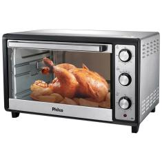 Forno Elétrico Philco PFE60I de 60 Litros com Timer de 120 Minutos – Prata 