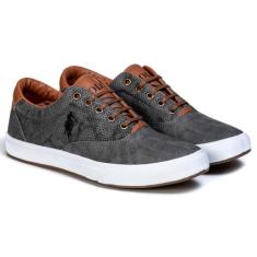 Tênis Sapatênis Masculino Polo Open Casual Conforto, Grafite, 41