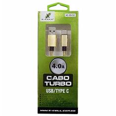 CABO USB TIPO C TURBO 4.0 (1M) CD52 / UN/X-CELL