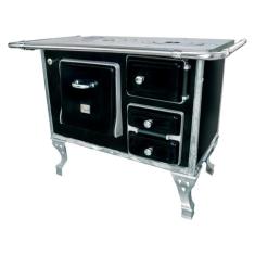 Fogão a Lenha Número 2 Saída Direita Preto Petrycoski