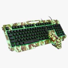 Kit Teclado E Mouse Gamer Xplorer Hk8400 Xtrad
