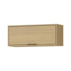 Armário de Cozinha 80cm Basculante Glória Castanho/Off White