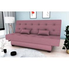 Sofá Cama Laila Veludo Rose E431 - Matrix