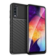 Capas para Samsung Galaxy A30S.Caso básico,Botão de pressão flexível / 360 ° Proteção completa,Sensação arenácea