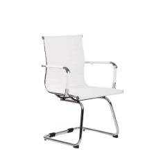 Cadeira de Escritório Interlocutor Fixa New Best Branca