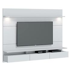 Painel para TV 60 Polegadas Decore Led III 3 GV Branco Acetinado