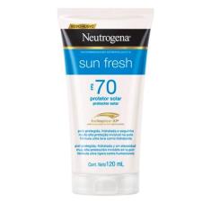 Protetor Solar Neutrogena Sun Fresh FPS 70 120ml, 120ml