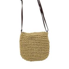 Bolsa Palha Saco Transversal Com Alça Casual Simples BL-606 - Kingleen