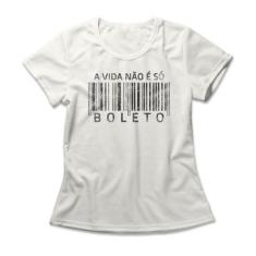 Camiseta Studio Geek Não É Só Boleto Feminino-Feminino