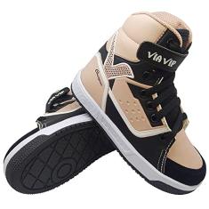 Tênis Infantil Feminino Cano Alto Basquete Via Vip Botinha