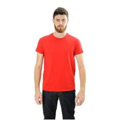 Camiseta Masculina Algodão Básica Ixória Vermelha Marca