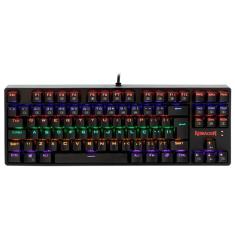 Teclado Gamer Mecânico  Redragon Daksa K576, Led Rainbow, Switch Outemu Mk2 Blue, Abnt2 - K576R Pt-blue