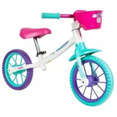 Bicicleta Infantil Equilíbrio Balance Bike Caloi Cecizinha