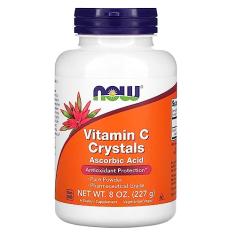 Vitamina C Crystals 227g - Now Foods