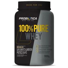 Whey Protein 100% Pure 900G Concentrada Probiotica - Probiótica