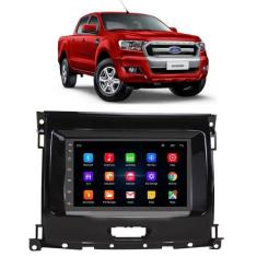 Kit Multimídia Android Ford Ranger 2017 2018 2019 2020 2021 7" Tv Onli