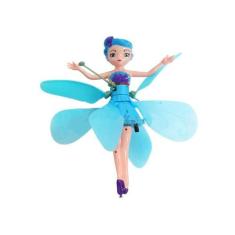 Boneca Princesa Aerocraft Fada Voadora Azul 19Cm Sensor Nº4 - Smart Br