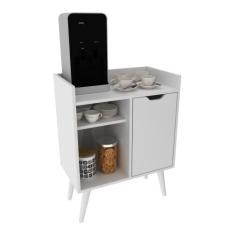 Balcão Cozinha Retrô com 1 Porta e Prateleiras Multimóveis CR20100, Br