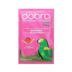 Proteína Vegana Morango Sachê Dobro 30g