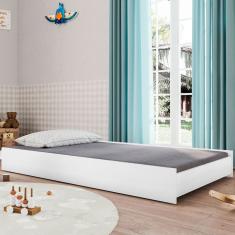 Cama Auxiliar Gavetão Amore Branco