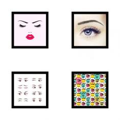 Kit Quadros Decorativos Em Mdf Designer De Sobrancelhas 20 - New Decor