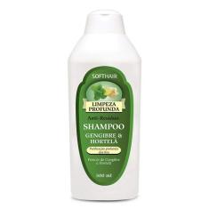 Shampoo Limpeza Profunda Gengibre e Hortelã Soft Hair 500ml 