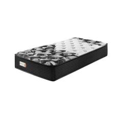 Colchão Solteiro 088x188x30cm Forza Ecoflex Preto/Branco