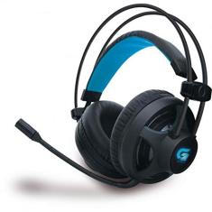 Fortrek H2 - Headset Gamer Pro Microfones e Fones de Ouvido, Preto (Leds Azul)