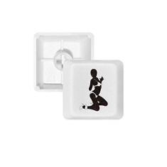 Hot Women Joelho Bikini Gal teclado mecânico PBT Gaming Upgrade Kit