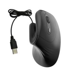 Mouse Vertical, Versão Com Fio T27 Design Ergonômico Mouse Ergonômico Com Túnel do Carpo Mouse Com Fio Mouse Vertical para Jogos Com Experiência de Clique para Laptop Desktop PC