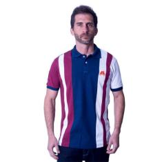 Camisa Polo Hipica Polo Club Trios, P, Marinho, Branco