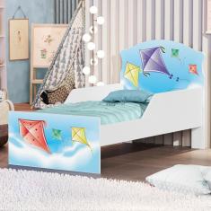 Cama Infantil Pipa No Céu Com Colchão