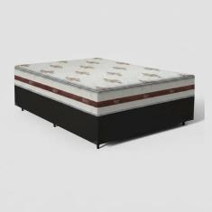 Cama Box com Colchão de Molas Ensacadas DAngelis Classic Viúva 128 cm 
