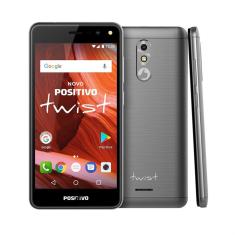 Smartphone Positivo Twist S511 - Android 7.0 3G 5 16GB Câmera 8MP - Cinza