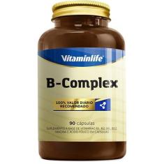 B Complex Vitaminas Complexo B - 90 Cápsulas - VitaminLife