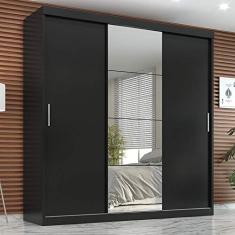 Guarda Roupa Casal Paris 3 Pts Corre 2gav C/Esp Onix