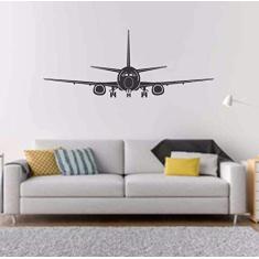 Adesivo Parede Avião Boeing Aviação Decoração