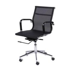 Cadeira Para Escritório Diretor Esteirinha Tela Mesh 3303 Or Design