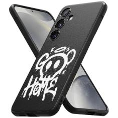 Ringke Capa Ônix [se sente bem na mão] compatível com Samsung Galaxy S24 Plus 5G, tecnologia anti-impressão digital evita manchas oleosas, antiderrapante, aderência aprimorada, recortes precisos para