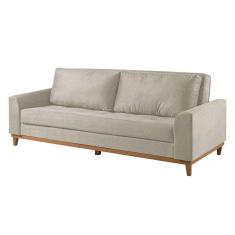 Sofá Cama 2 Lugares Living Linho M-157 Martins Creme