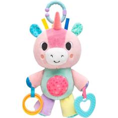 Pelúcia Treme-Treme de Atividades Bubazoo Unicórnio 16139 - Buba