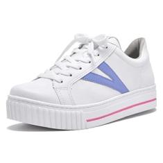 Tênis Casual Flatform Via Marte e Meia Vm22-22134