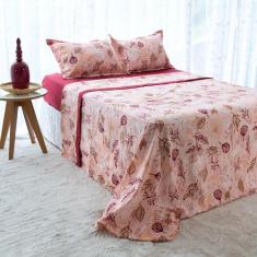 Jogo de Cama Twist Queen 4 Peças 200 Fios Conforto Macio - Bella Enxov