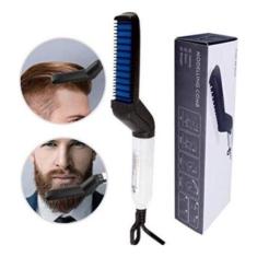 Chapinha Para Barba Cabelo Alisa Modela Elétrica - oem