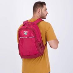 Mochila Fluminense FC Esportiva Vermelha - Xeryus, Único