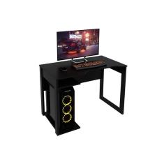 Mesa Computador Casal Gamer ME4161 Preto - Tecno Mobili