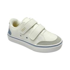Tênis Klin Infantil Freestyle mini 260059 , Branco, Azul, Mel, 29